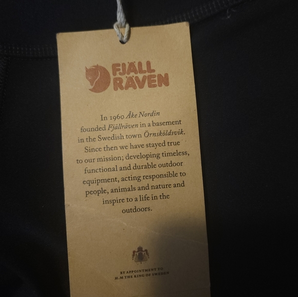 black Fjällräven Abisko Trekking Tights - Picture 5 of 8